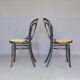 2 KOHN N°35 Art Nouveau bistro chairs -1875- recently hand-caned