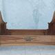Empire style mahogany bed