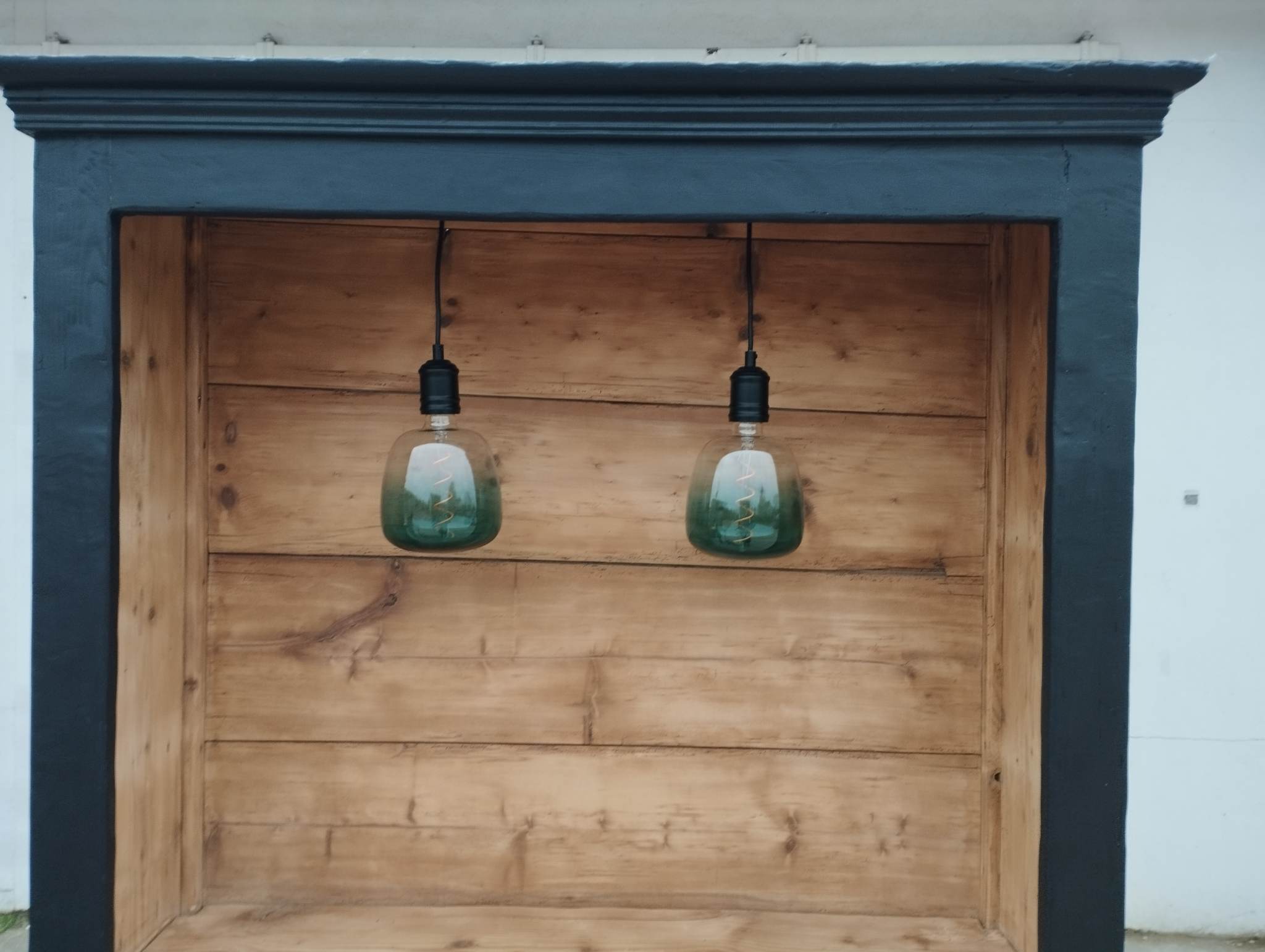 High cabinet with lighting
