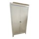 Armoire Parisienne Vintage Peinte En Blanc