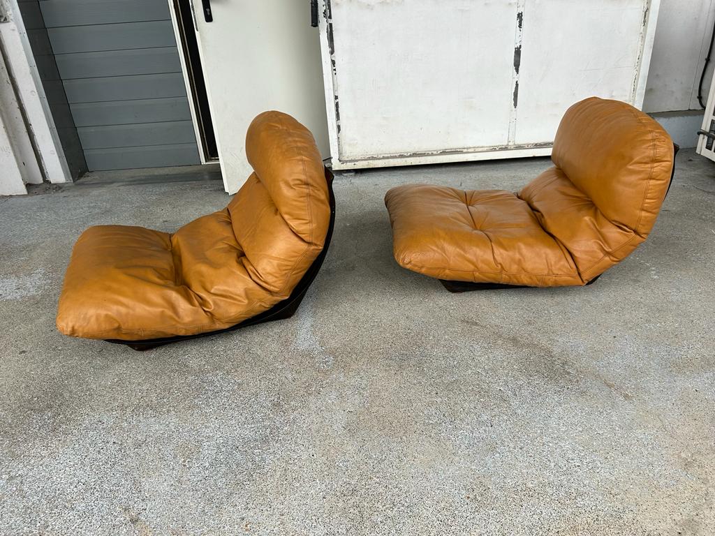 Paire de Fauteuils Marsala par Michel Ducaroy pour Ligne  Roset 1971