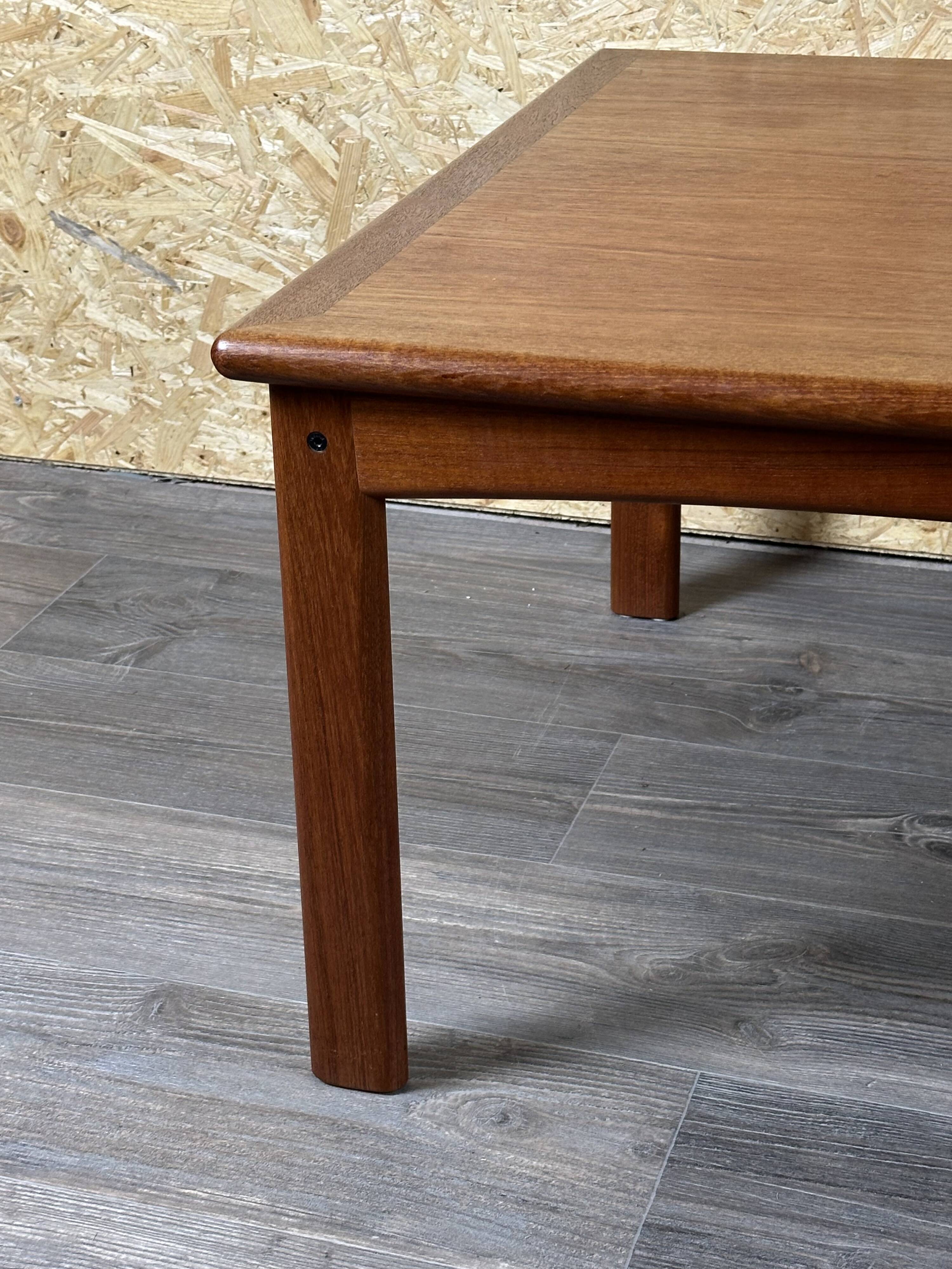 1960s/70s teak coffee table and side table by Glostrup Møbelfabrik Denmark