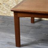 1960s/70s teak coffee table and side table by Glostrup Møbelfabrik Denmark