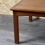 1960s/70s teak coffee table and side table by Glostrup Møbelfabrik Denmark