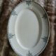 Oval plate in ironstone