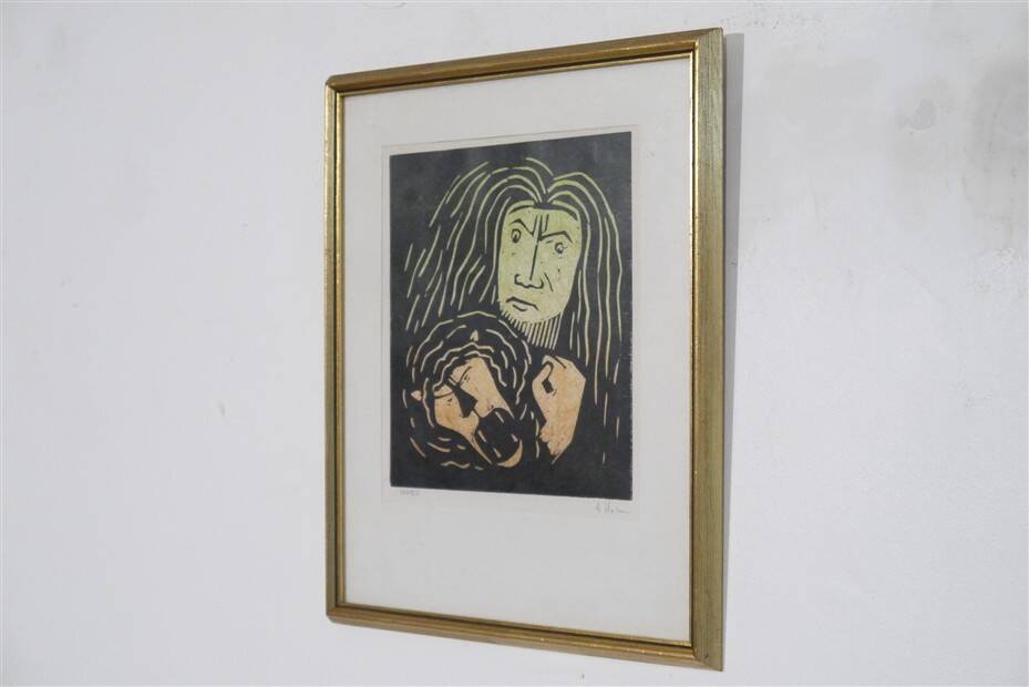 Swedish lithography by Ake Holm