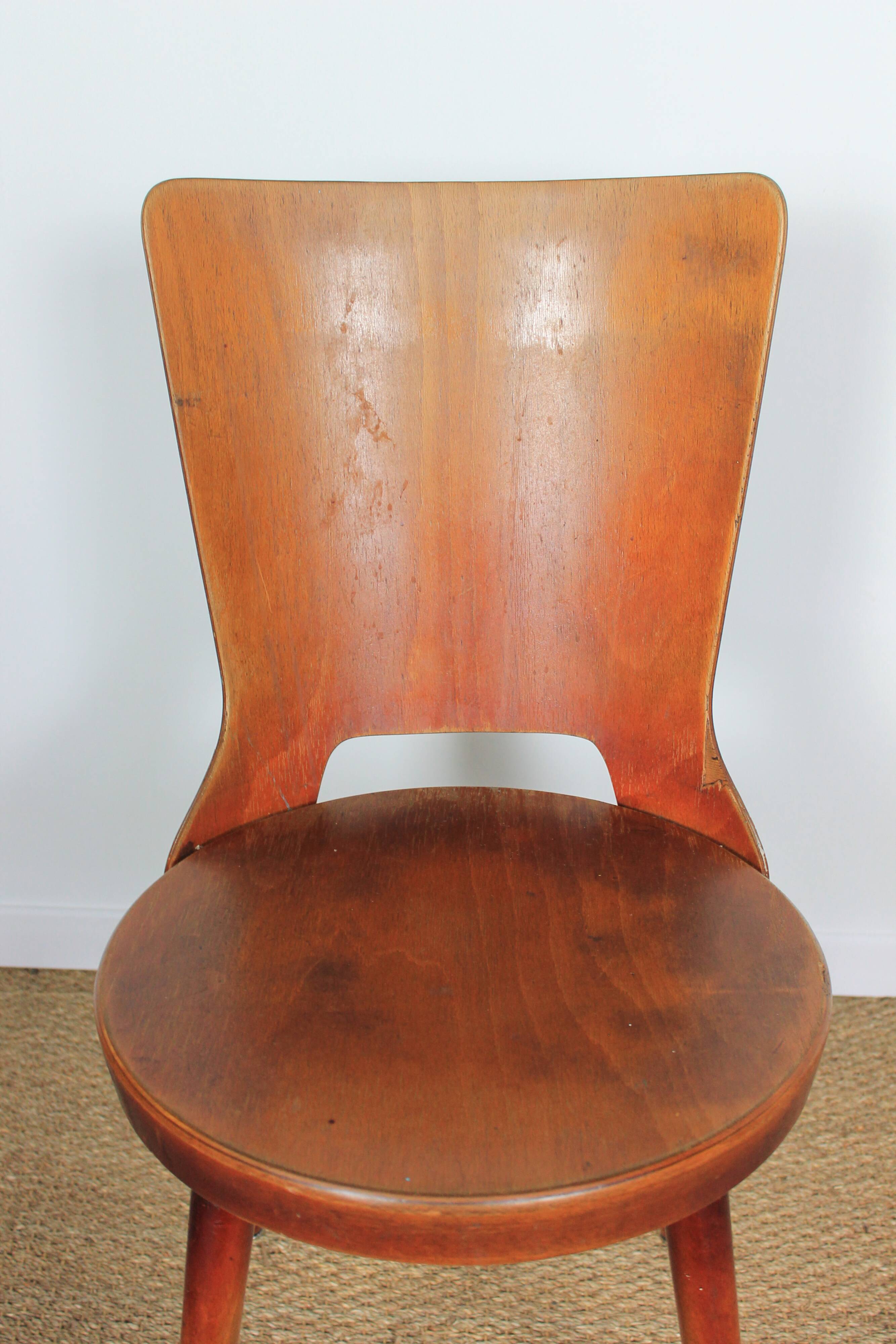 Pair of Baumann Dove chairs