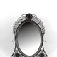 Miroir en Fer Forgé, Art Déco, Théme Floral , France, Circa 1920