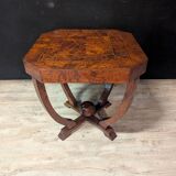 Art deco mahogany center table