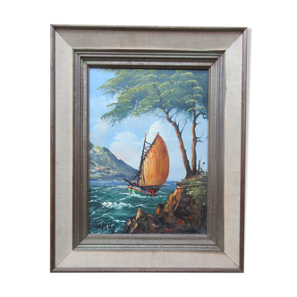 Marine painting by Hiheany