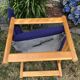 Duo de fauteuils vintage en hêtre lupton morton de john morton