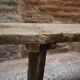 Banc en bois rustique