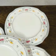 Set of 5 Villeroy & Boch "Nanking" Bone China Vintage Dessert Plates