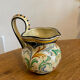 Small earthenware jug from Faenza, hand-painted Ca Pirota.