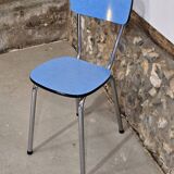 Blue Formica chair 1960