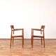 Danish Teak Dining Chairs by Henning Kjærnulf for Korup Stolefabrik, 1960s,