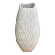 Large vintage white ceramic vase by Alka Kunst Bavaria