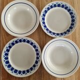 Set of vintage plates