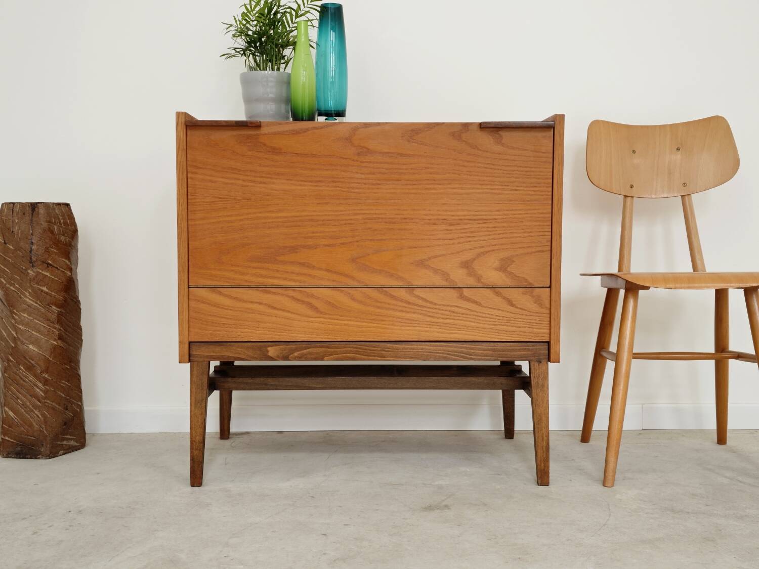 Blanket chest or mini bar by Frantisek Mezulanik for Up Zavody 1960
