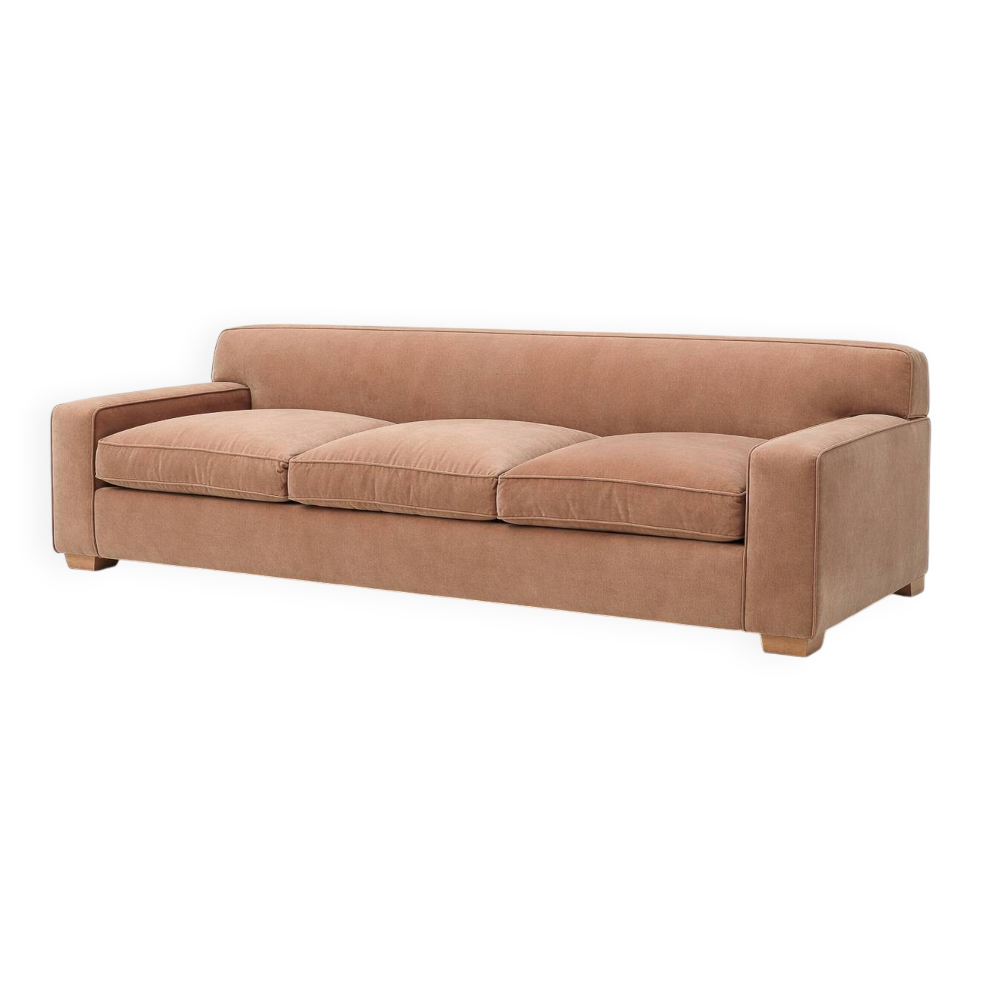 Custom three-seater sofa — Jean-Michel Frank style