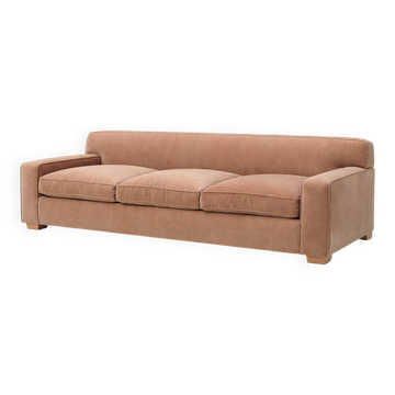 Custom three-seater sofa — Jean-Michel Frank style
