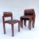 4 chairs by Eero Aarnio for UPO Furniture, Finland.