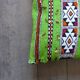 Coussin kilim vert marocain
