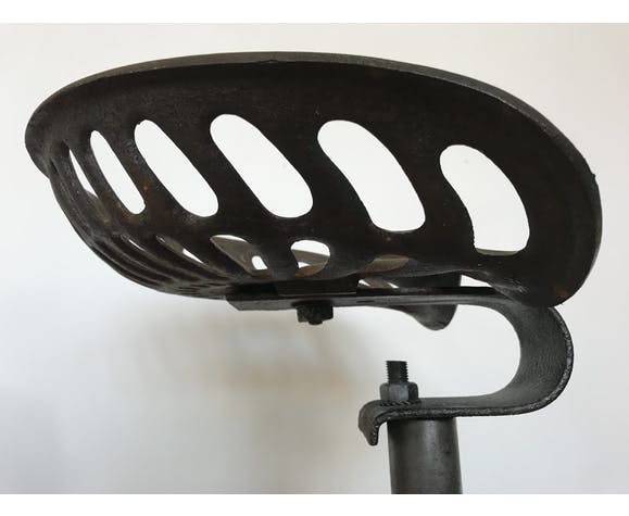 Forged iron stool