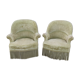 Paire de fauteuils crapauds