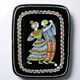 Ashtray, glazed ceramic wall decoration A.D. Schweizer Steffisburg, circa 1960
