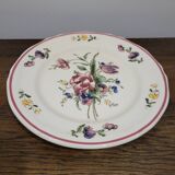 5 assiettes Bouquet de fleurs