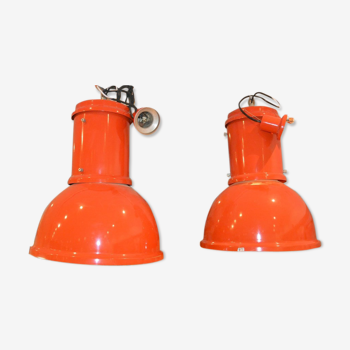 Pair of Lampara pendant lamps, edited by Candle