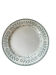 Antique round ironstone dish with mistletoe decoration, Grand Dépôt by Emile Bour