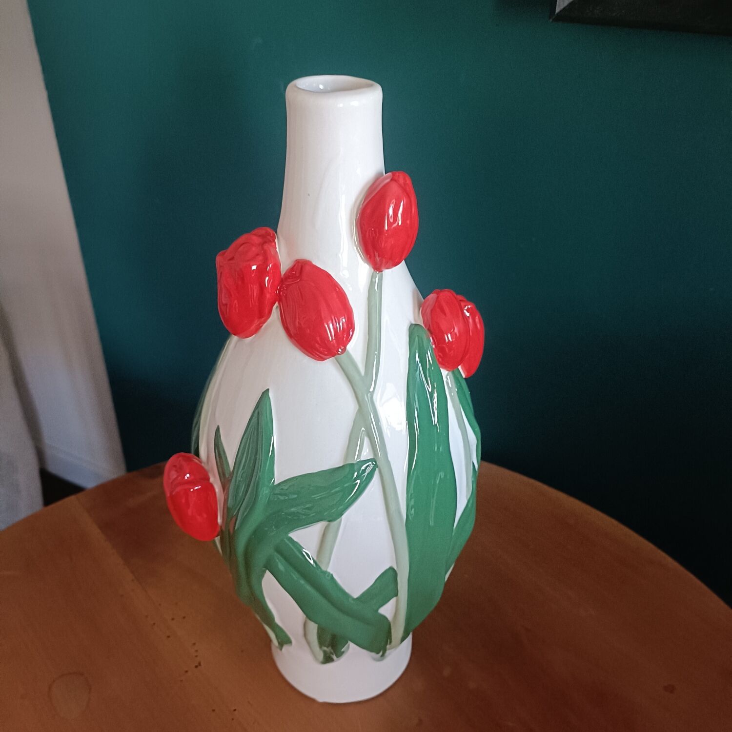 Vintage Dutch tulip vase
