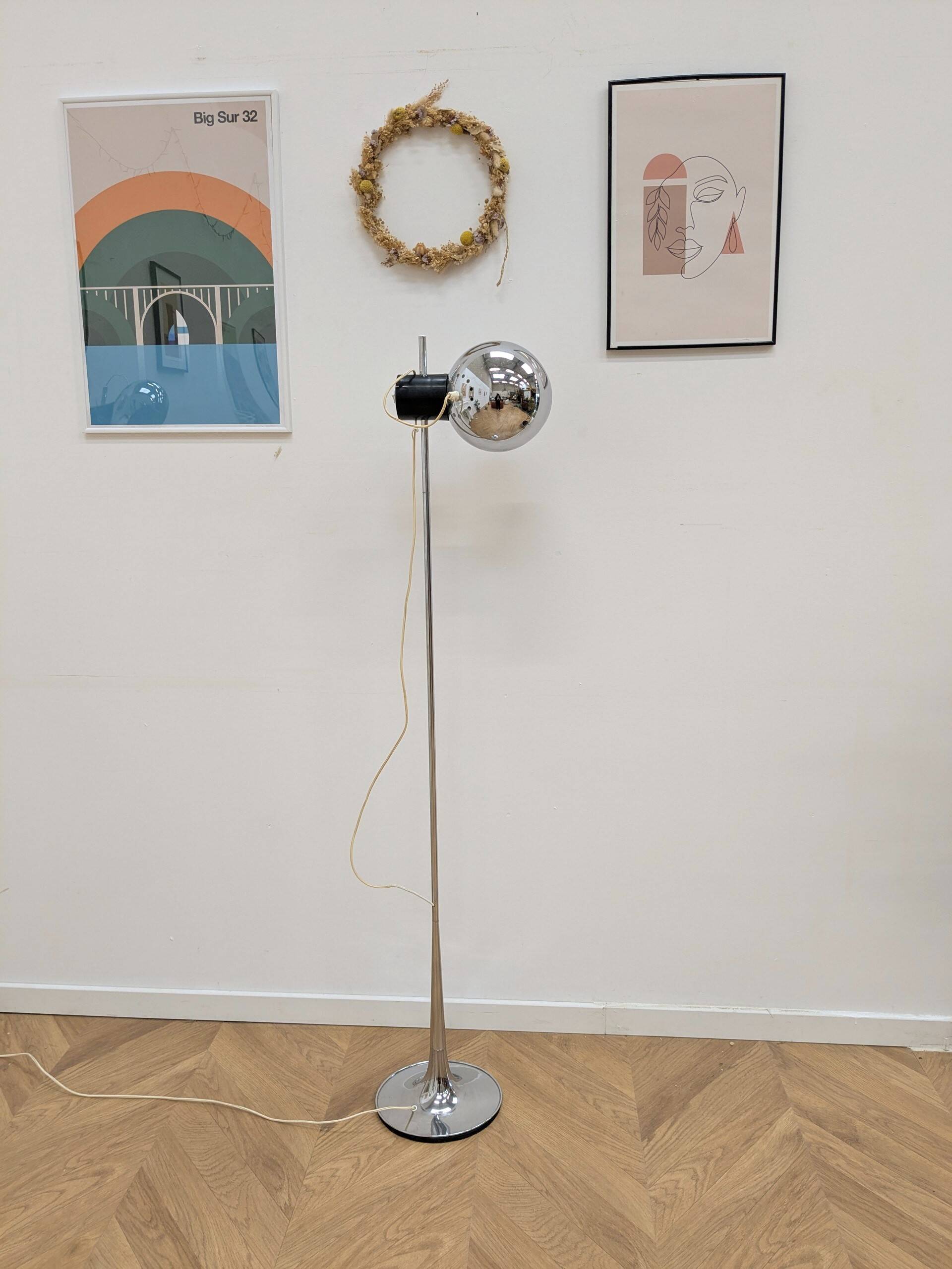 Lampadaire vintage italien par Goffredo Reggiani