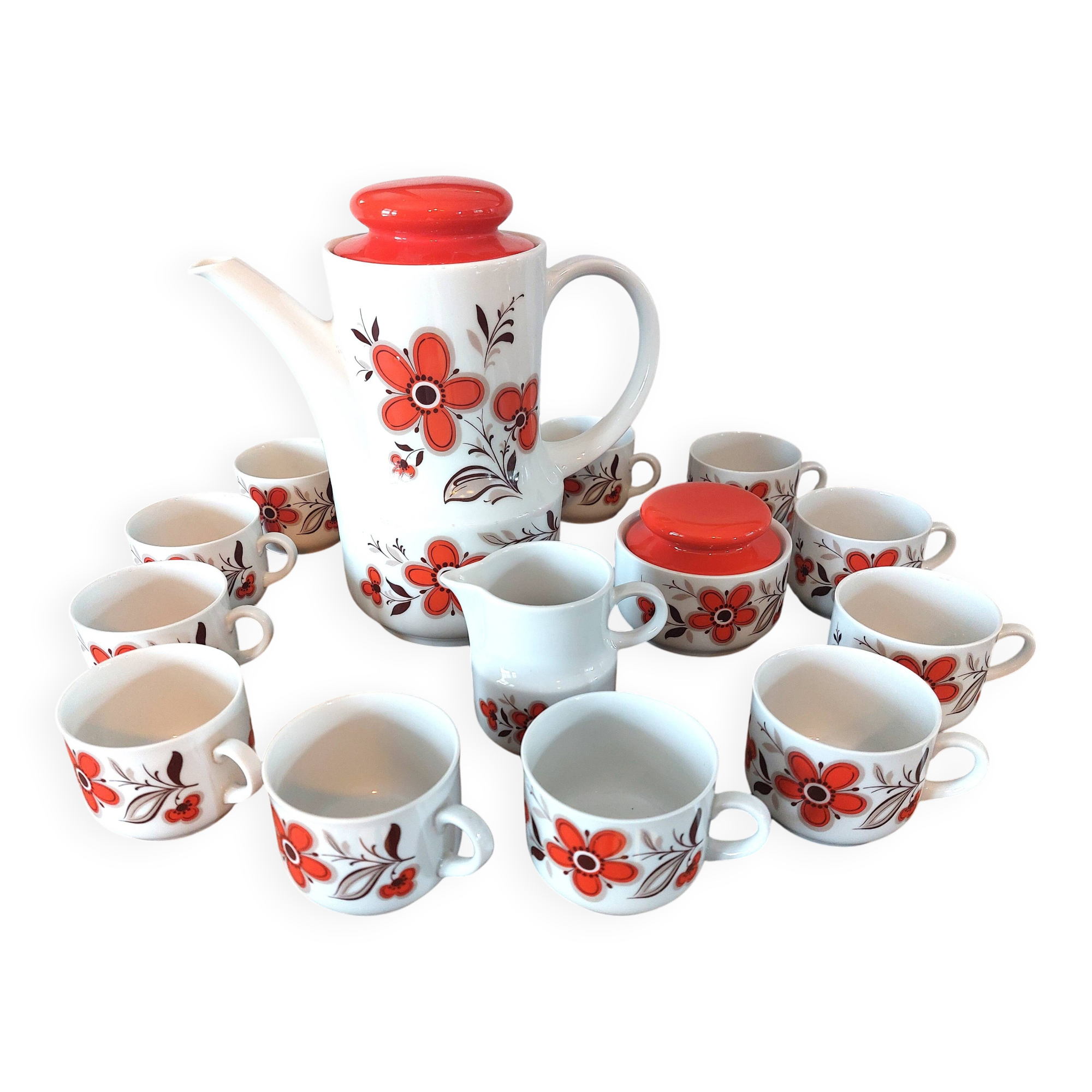 1970s coffee set