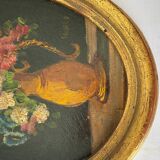 Duo of paintings "bouquet of flowers"