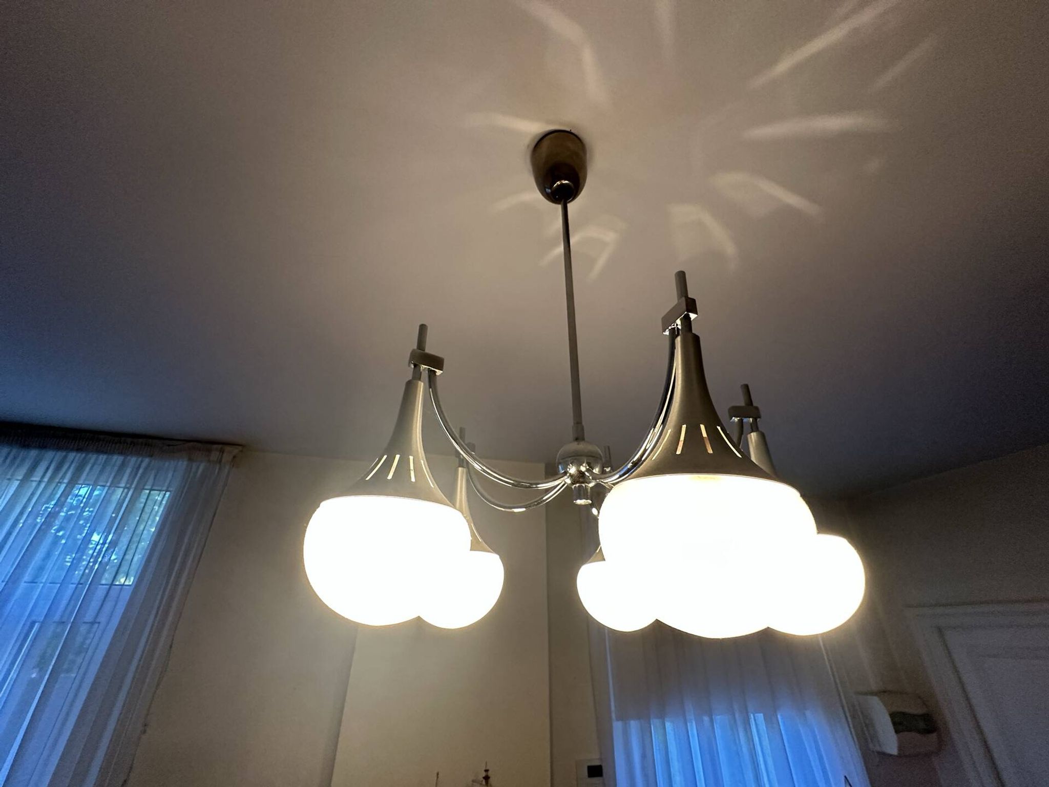 Lustre 5 feux Sciolari