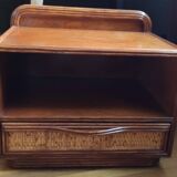 Maugrion chest of drawers with 7 drawers + bedside table