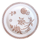 Large hollow iron earth dish daisy decor