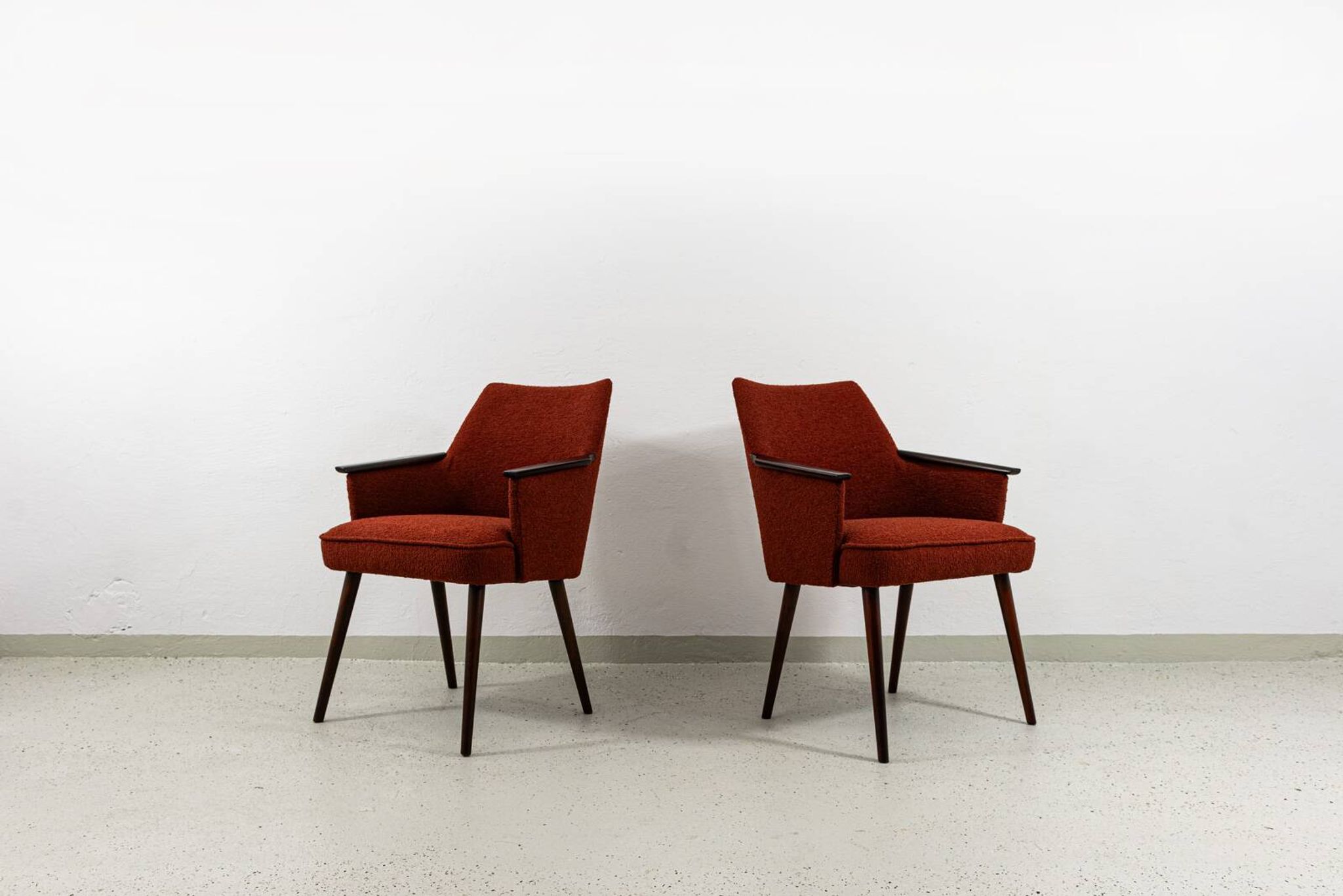 Chaises coquillage vintage, Pologne, années 1960, lot de 2