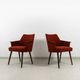 Vintage Shell Chairs, Poland, 1960’s, Set Of 2