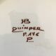 Dish signed HB Quimper