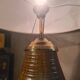 large lamp Accolay 87x44 in ceramic and resin inclusion Vintage/60 to 70