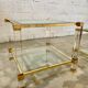 Pair of sofa ends and coffee table Pierre Vandel in altuglas