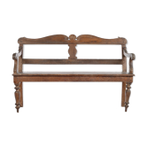Wooden bench