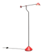 Vintage German postmodern floor lamp by Honsel.