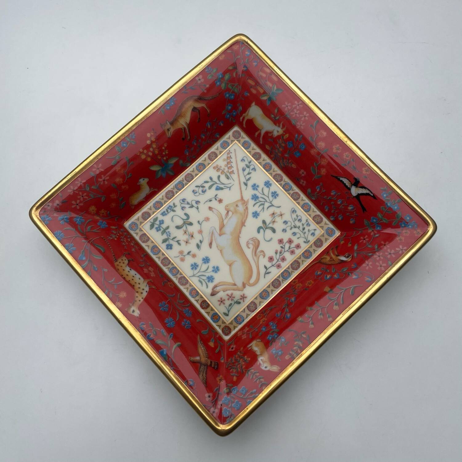 Vide poche La Dame a la Licorne Deshoulieres Limoge