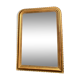 Old mirror 114cm/84cm Louis-Philippe beaded