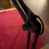 Black architect's lamp.